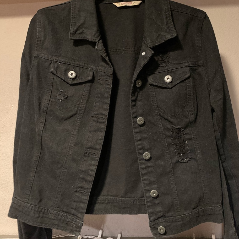 Denim Jacket - Black